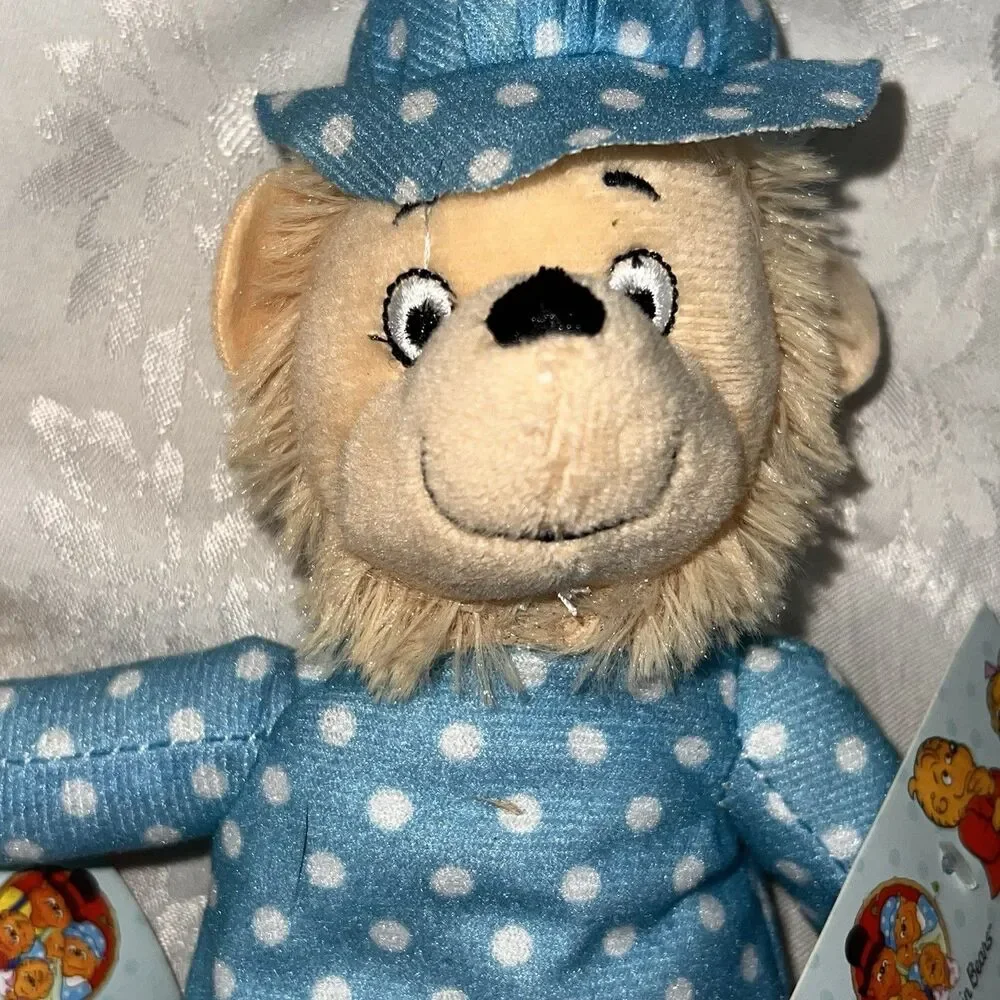 New 2024 The Berenstain Bears Mama & Brother Small Plush Teddy Bear PBS